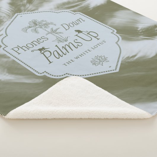 Telefoons omlaag, handpalmen omhoog - De witte lot Sherpa Deken (3/4)