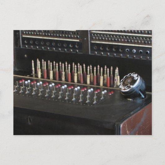 Telefoonschakelbord Briefkaart (Voorkant)