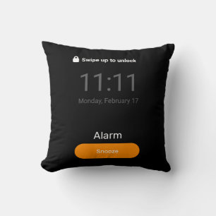Telefoonscherm Snooze Button voor Comfy Naps Kussen