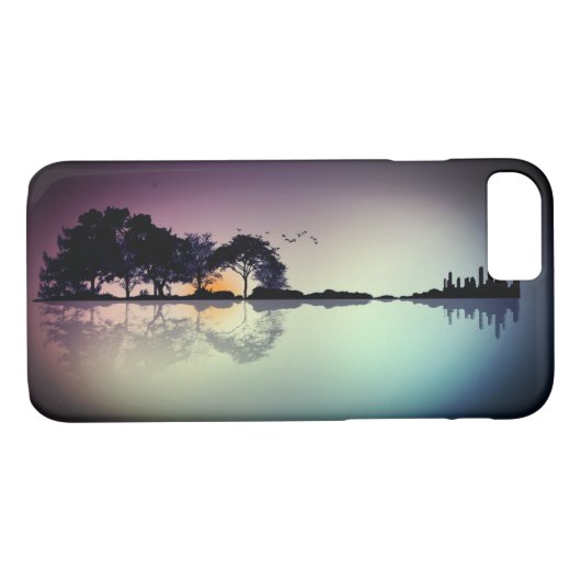 Telefoontas met opening twilight-horizon Guitar Re Case-Mate iPhone Case (Achterkant (Horizontaal))