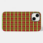Telefoontas met rood en groen kerstcadeautje Case-Mate iPhone case (Achterkant (horizontaal))