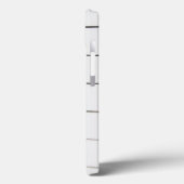 Telefoontas met zwarte en witte piano-toetsen Case-Mate iPhone case (Achterkant / Links)