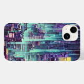 Telefoonzaak Cyberpunk City Case-Mate iPhone Case (Achterkant (horizontaal))