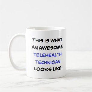 telegezondheidstechnicus, geweldige koffie-mok koffiemok