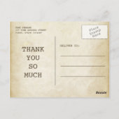 Telegram Cartes de remerciement pour le mariage (Dos)