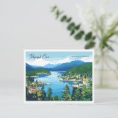 Telegraph Cove Vancouver Canada Reizen Briefkaart (Staand voorkant)