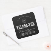 TELEPA-THÉ - étiquette apothecaire (Enveloppe)