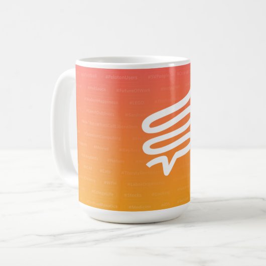Telepath 15 oz. mok koffie (Voorkant links)