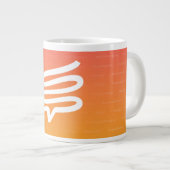 Télépathie 20 oz. tasse à café (Devant droit)