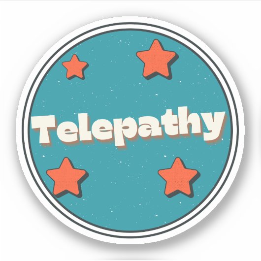 Telepathy Sticker (Voorkant)