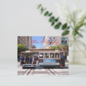 Téléphérique de la carte postale San Francisco (Debout devant)