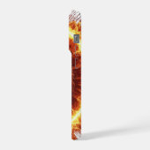 Téléphone Case lion roi, Fiery Lion Téléphone Case (Côté gauche)