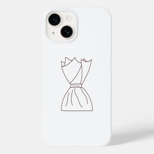 téléphone coque chocolat sucré chocolat délicieux (Verso)