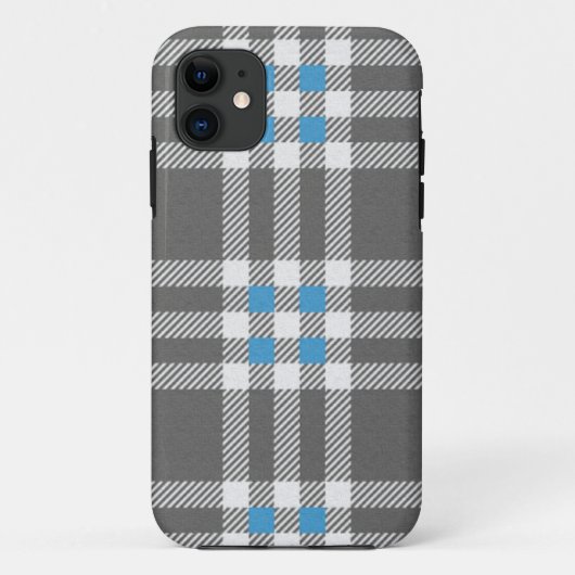 Téléphone / Coque de la tablette - Plaid Texture - (Dos)
