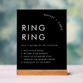 Téléphone Message Mariage Audio Livre d'invité (Neutre)