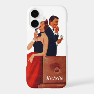 Téléphone Vintage Couple blanc iPhone 7 Plus