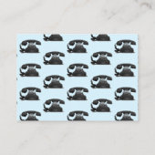 Téléphone vintage Donne-Moi Une Carte Bleue Anneau (Dos)