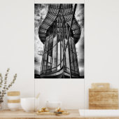 Teleportmodule, fijne kunstfoto poster (Keuken)