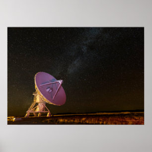 Telescoop Melkweg San Agustin New Mexico Poster