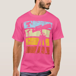 telescoop sterrenkunde ruimte monoculair t-shirt