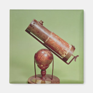 Telescoop van Sir Isaac Newton 1671 Magneet