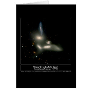 Télescope de Hubble de sextuor de groupe de
