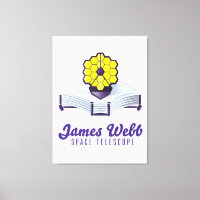 Télescope spatial James Webb. impression sur toile