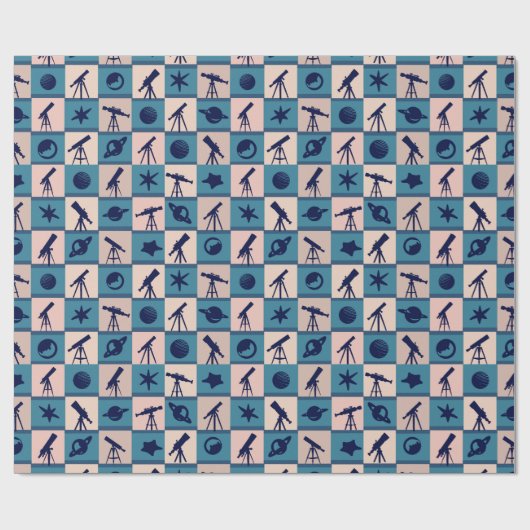 Telescope Wrapping Paper Cadeaupapier (Vlak)