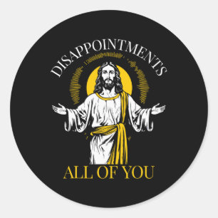 Teleurstellingen van jullie allemaal, ik zag die g ronde sticker