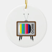  televisie keramisch ornament (Voorkant)