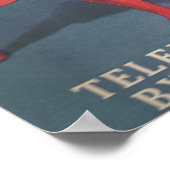 Televisie per radio poster (Hoek)