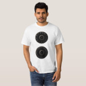  Televisie VHF/UHF Dial T-Shirt (Voorkant volledig)