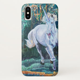 Telfoongaballen met eenhoorn iPhone x hoesje