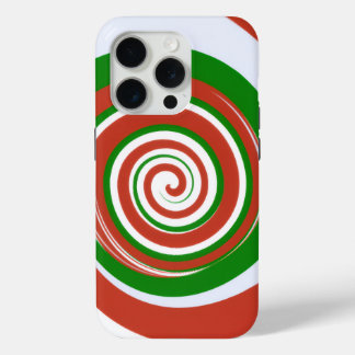 Telfoonghoesje met spiraal iPhone 15 pro case