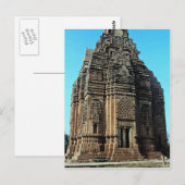 Telika Mandir, Madhya Pradesh, India Briefkaart (Voorkant / Achterkant)
