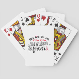 Telkens wanneer je van tevoren houdt pokerkaarten