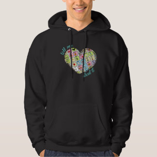 Tell Me About It Speech Pathology AAC Sped Teacher Hoodie