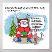 Tell Santa matte poster (Devant)