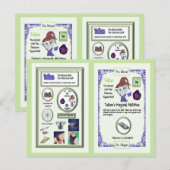 Tellan - Tellurium Trading Kaart (Voorkant / Achterkant)