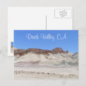 Telle Belle Carte Postale Death Valley ! (Devant / Derrière)