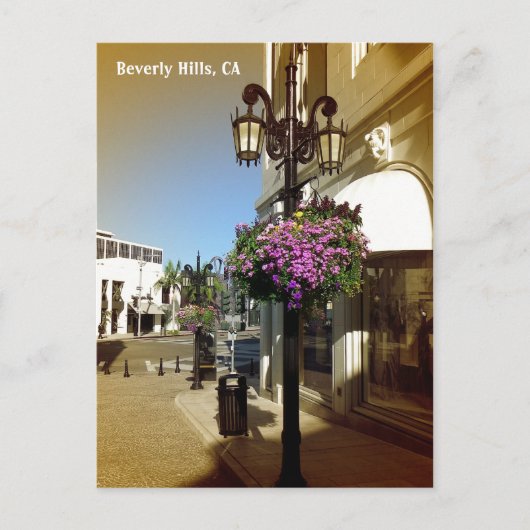 Telle Beverly Hills Carte Postale ! (Devant)