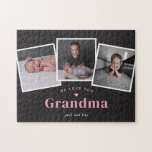 Tellement aimé COULEUR ÉDITABLE Puzzle personnalis<br><div class="desc">Les cadeaux photo font les meilleurs cadeaux ! Facile à personnaliser avec votre texte et/ou photo(s) pour un look personnalisé. Conçu par Berry Berry Sweet. Voir d'autres designs sur www.berryberrysweet.com</div>
