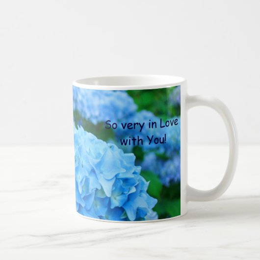 Tellement amoureux de toi ! Mugs cadeaux Hydrangea (Droite)