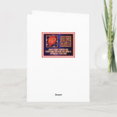 Tellement fier de vous Carte de voeux (Dos)