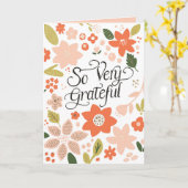 Tellement Gratuit Carte de remerciements (Fleur jaune)