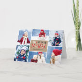 Tellement Joyeux 6 Photo Carte de vacances pliée (Devant)
