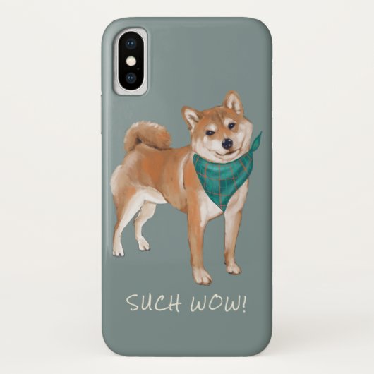 Tellement Wow ! Étui Doge pour iPhone / iPad (Dos)