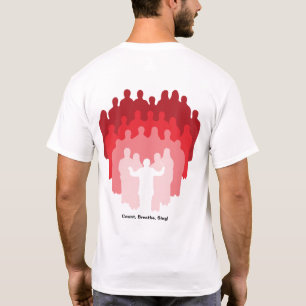 Tellen, Ademhalen, Zingen! T-shirt - Heren