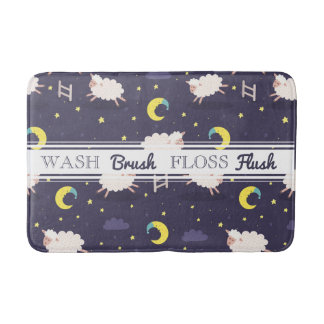 tellen van schapenbakmat badmat