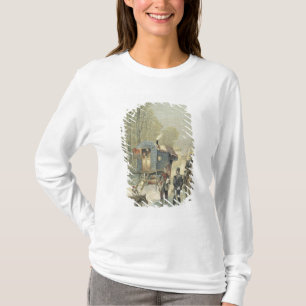 Telling van reizigers in Frankrijk T-shirt